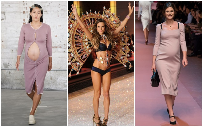 Người mẫu mang thai sải bước trên sàn catwalk: Đằng sau vẻ hào nhoáng là nước mắt và sự đau đớn tột cùng về thể xác! Ảnh 2