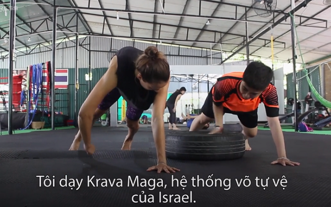 Lớp dạy võ tự vệ cho phụ nữ tại Hà Nội của cô gái Israel Ảnh 2