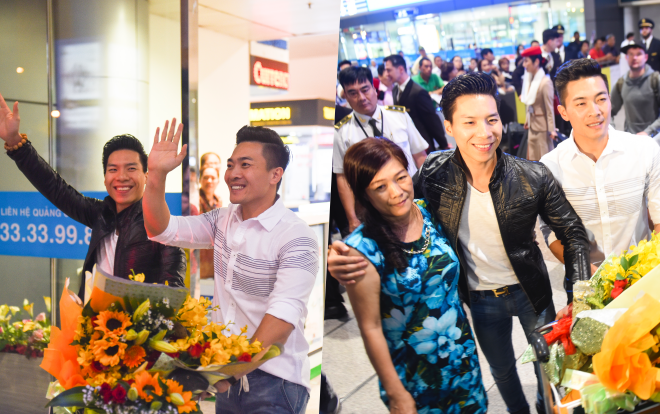 Quốc Cơ - Quốc Nghiệp rạng rỡ ngày trở về, nghẹt thở trong vòng tay khán giả hâm mộ Ảnh 2