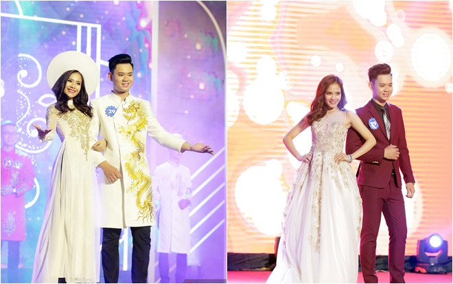 Thể hiện quá xuất sắc, cặp đôi trai tài gái sắc giành ngôi Hoa khôi & Nam vương Sinh viên thanh lịch ĐH Giao thông vận tải Ảnh 2