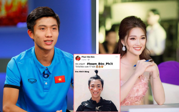 Khẳng định chỉ là bạn thân mà U23 Văn Đức và top 10 HHVN Ngọc Nữ lại dùng chung Facebook? Ảnh 2