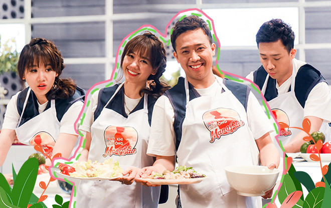 Sành ăn là thế nhưng Trấn Thành - Hari lại vô cùng vụng về khi trổ tài nấu bếp! Ảnh 2