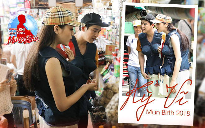 Không còn hình ảnh sang chảnh, Hứa Vĩ Văn - Kỳ Duyên tất bật đi chợ và mặc cả khi mua hàng Ảnh 2