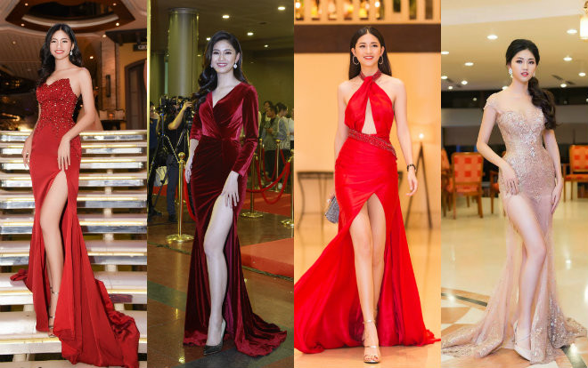 Chân dài 1m2, Á hậu Thanh Tú mặc váy xẻ đùi 'như cơm bữa' khiến fan nhiều lần thót tim Ảnh 2