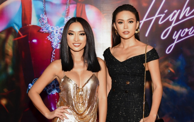 Á hậu Mâu Thủy đến chung vui cùng Quỳnh Thy, hạnh phúc vì cô bạn thân debut làm ca sĩ Ảnh 2