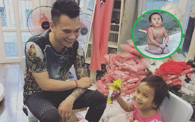 Em bé Mường Lát được ca sĩ Khắc Việt nhận đỡ đầu, hỗ trợ việc học đến hết cấp 2 Ảnh 2