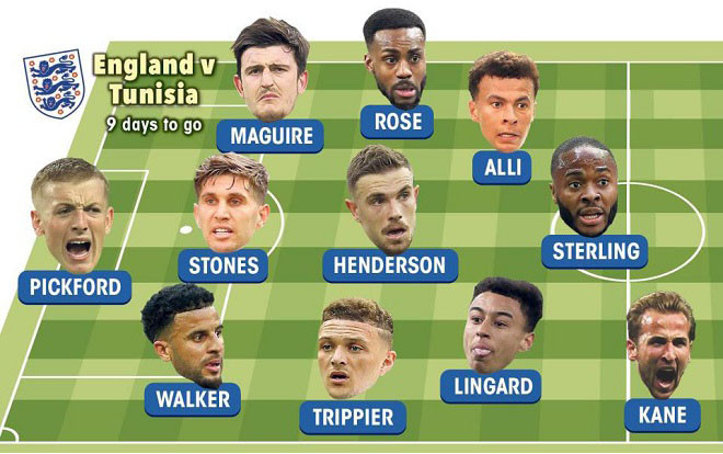 Đội tuyển Anh bất ngờ bị lộ danh sách 11 cầu thủ ra sân trận mở màn Ảnh 2