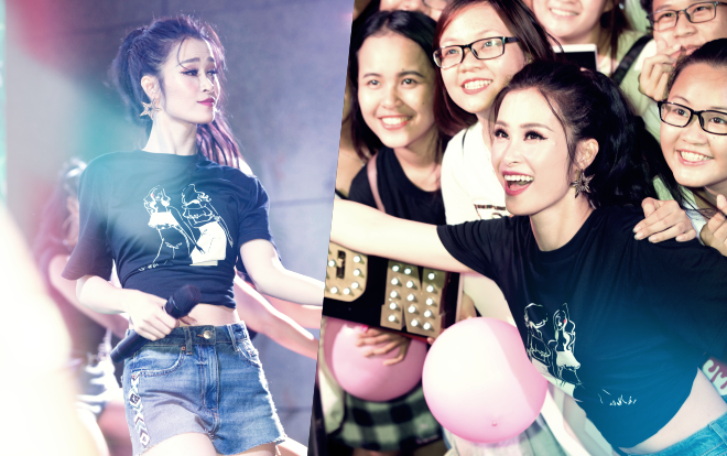 Bạn đã biết về câu chuyện 'dàn đồng ca' hàng trăm fan hát vang dưới mưa cùng Đông Nhi? Ảnh 2