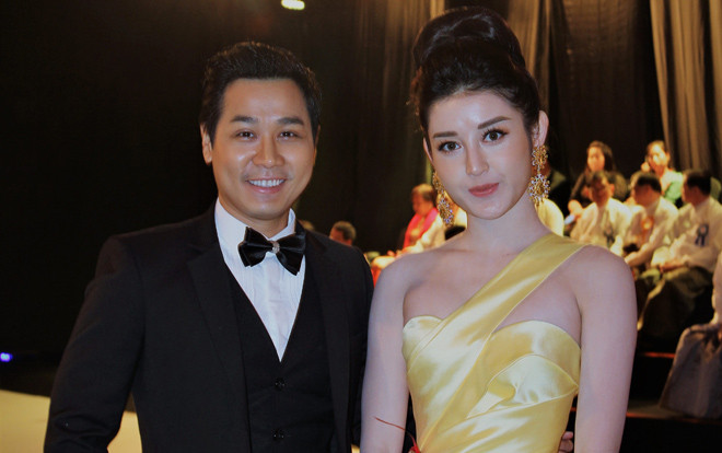 Á Hậu Huyền My lộng lẫy như công chúa bên MC Nguyên Khang tại sự kiện ở Myanmar Ảnh 2