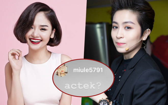 Thêm bằng chứng hẹn hò: Gil Lê - Miu Lê 'thả thính' qua lại giữa khuya bằng… mật mã? Ảnh 2