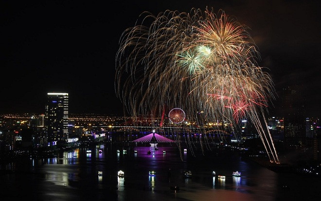 Hoa Kỳ và Ý xuất sắc lọt vào chung kết Lễ hội pháo hoa quốc tế ở Đà Nẵng Ảnh 2