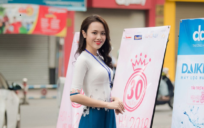 Nỗ lực giảm 32kg, nữ sinh Ngoại thương TP.HCM xuất sắc giành ngôi Hoa khôi trường và lọt top chung khảo Hoa hậu Việt Nam 2018 Ảnh 2