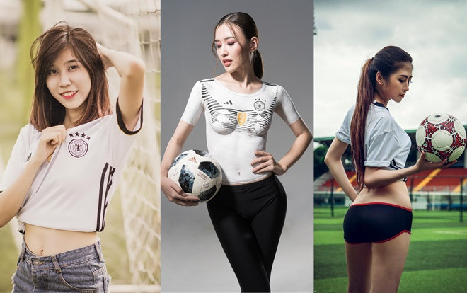 Ngắm nhan sắc tuyệt đẹp của dàn hot girl Việt Nam yêu tuyển Đức Ảnh 2