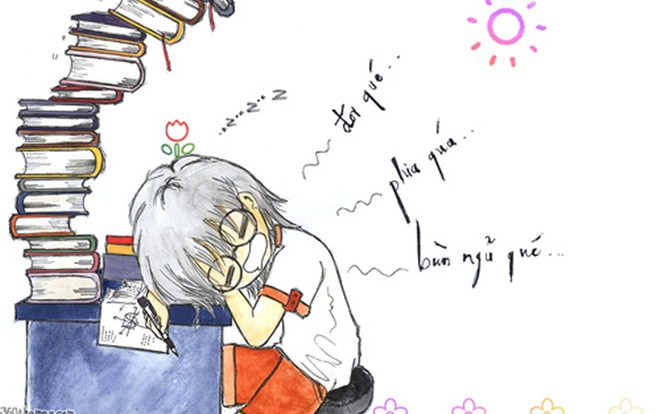 Đang ngủ ngon rồi chợt nhận ra mai thi và đây chính là phản ứng mà hầu hết sĩ tử nào cũng từng kinh qua Ảnh 2