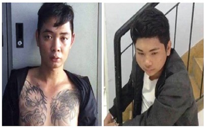 Trinh sát tóm gọn 2 đối tượng mang dao đi cướp Ảnh 2