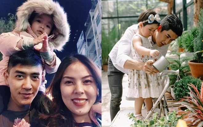 Cuộc sống hạnh phúc với vợ đẹp, con xinh của người mẫu Cao Lâm Viên Ảnh 2
