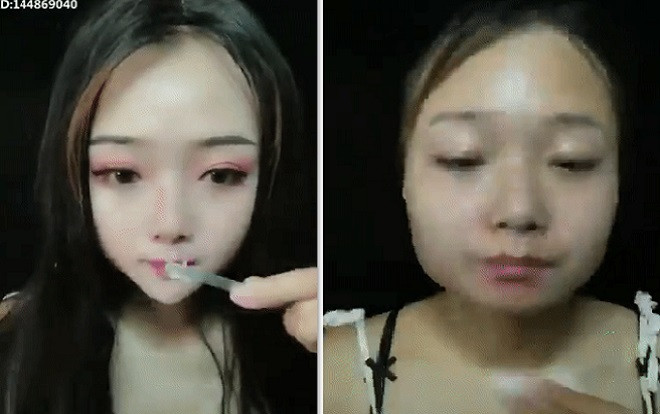 Con trai chỉ muốn 'khóc thét' khi xem clip tẩy trang vô cùng 'ảo diệu' của con gái Ảnh 2