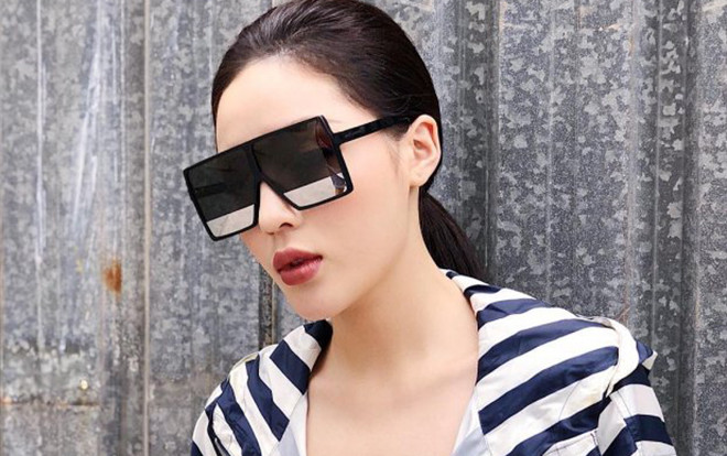 Phát hờn vì bộ sưu tập kính siêu độc, siêu khủng của hoa hậu Kỳ Duyên Ảnh 2