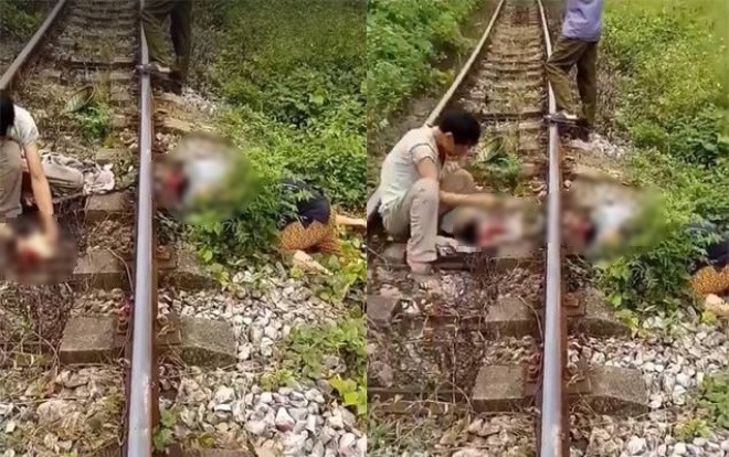 Người thân gào khóc khi thấy cảnh người đàn ông bị tàu hỏa cán đứt lìa đầu Ảnh 2