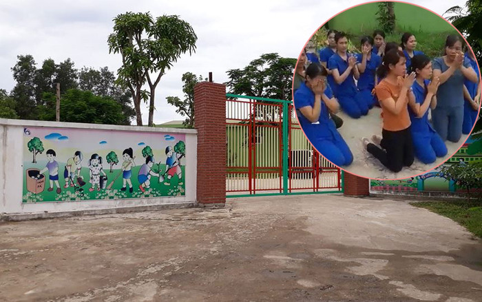 Vụ hàng loạt cô giáo quỳ gối xin chủ tịch thị trấn đừng đóng cửa cơ sở: Clip có tính dàn dựng? Ảnh 2