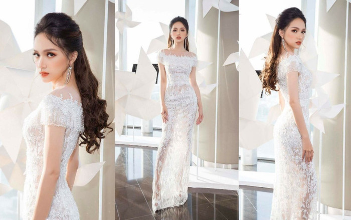 Hương Giang diện váy xuyên thấu, khoe hình thể 'thần Vệ Nữ' dẫn đầu top sao đẹp Ảnh 2