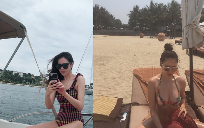 Sao nữ 'Chị đẹp mua cơm ngon cho tôi' diện áo tắm sexy khiến fan tròn mắt bất ngờ Ảnh 2