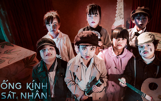 'Ống kính sát nhân' dọa khán giả bằng tạo hình rùng rợn của các diễn viên nhí Ảnh 2