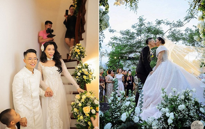 Đám cưới siêu hoành tráng của hot boy chuyển giới Tú Lơ Khơ và vợ doanh nhân Ảnh 2