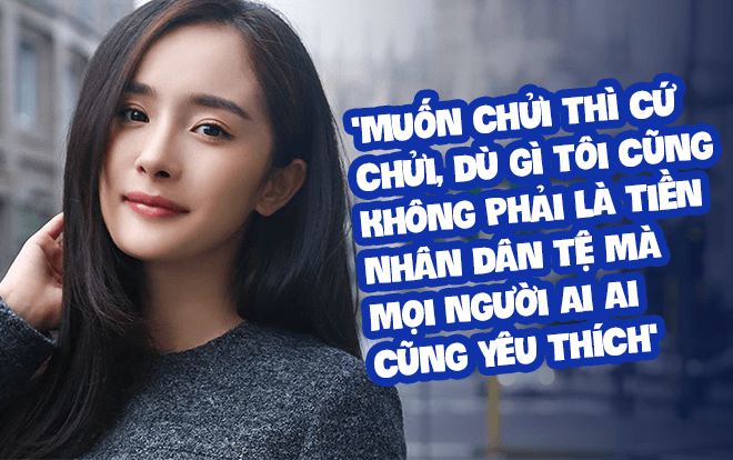 Dương Mịch đáp trả antifan: 'Muốn mắng thì cứ mắng, tôi cũng không phải là tiền để ai cũng yêu thích' Ảnh 2