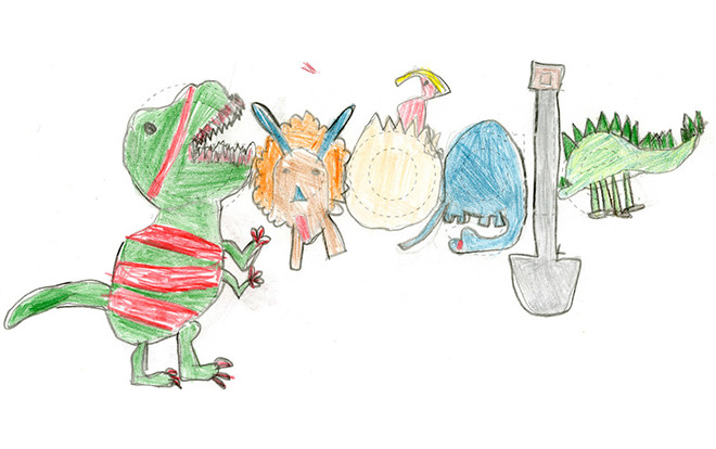 Tác phẩm siêu dễ thương của cô bé lớp một đạt giải thưởng Google Doodle năm nay Ảnh 2