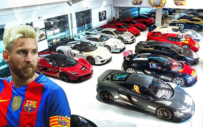 Choáng ngợp với dàn xế hộp khủng của Lionel Messi Ảnh 2