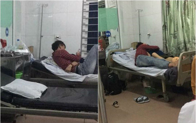 Cư dân mạng sốc với cặp đôi coi bệnh viện như chốn riêng tư, ôm hôn thân mật dù phòng đầy người Ảnh 2