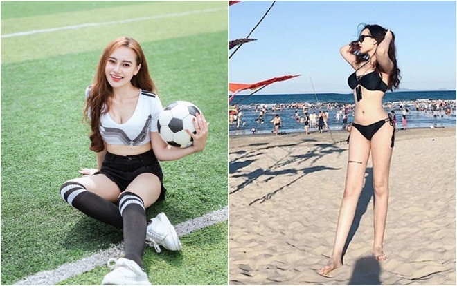 Giữa ồn ào hotgirl nói về World Cup, Anh Thư được khen ngợi bình luận hay và am hiểu bóng đá Ảnh 2