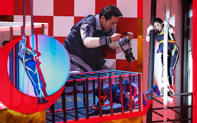 Thực hiện thử thách Phòng cháy chữa cháy, Kỳ Duyên được khen quá đẹp, Hứa Vĩ Văn bị Trấn Thành trêu: 'dùng hàn băng quyền với thầy' Ảnh 2