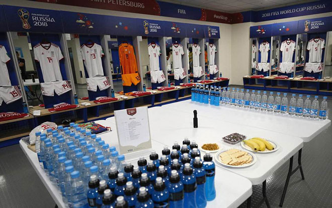 Khám phá bí ẩn trong phòng thay đồ của các ngôi sao World Cup Ảnh 2