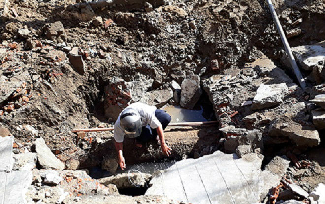 'Hố tử thần' rộng hơn chục mét ở Nha Trang Ảnh 2