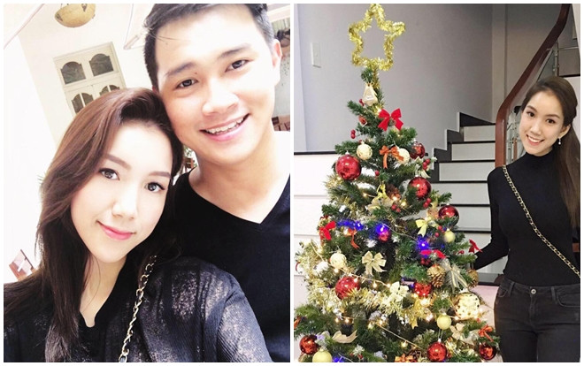 Từ cô nàng đen nhẻm kém sắc, em gái Hoa hậu Thùy Lâm giờ đã là gái một con xinh đẹp rạng ngời hạnh phúc bên chồng phi công Ảnh 2