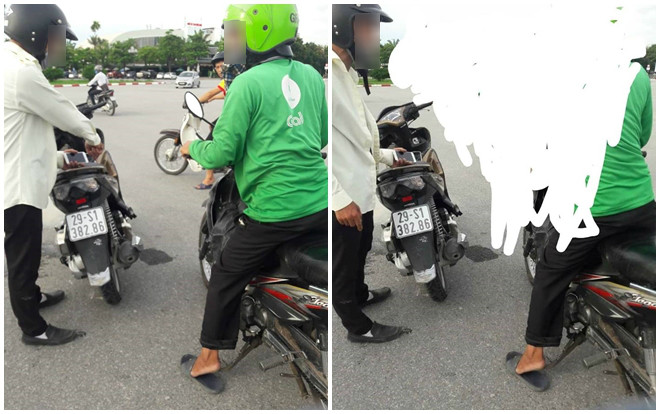 Dân mạng sục sôi truy lùng danh tính thanh niên đi xe tay ga đánh tài xế Grab Bike chảy máu mũi vì làm đổ cốc trà sữa Ảnh 2