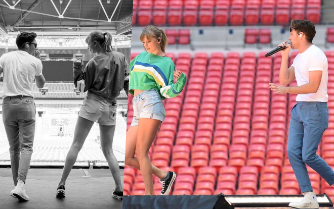 Mảnh ghép của One Direction tái hợp trên sân khấu Reputation Tour London cùng Taylor Swift Ảnh 2