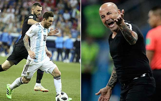 Nội bộ Argentina náo loạn, Messi cùng đồng đội muốn ‘tống cổ’ HLV Sampaoli Ảnh 2