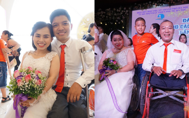 Hành trình tìm đến hạnh phúc của những cặp đôi khuyết tật trong lễ cưới tập thể ở Hà Nội Ảnh 2
