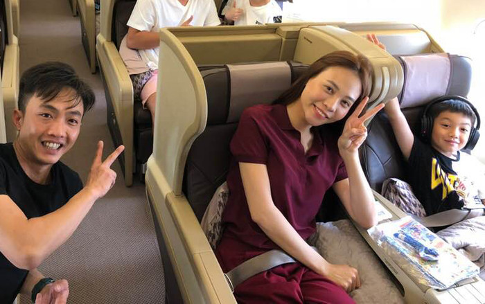 Sau tiệc sinh nhật của Subeo, Cường Đô La hào hứng đưa con trai và Đàm Thu Trang đi du lịch Ảnh 2