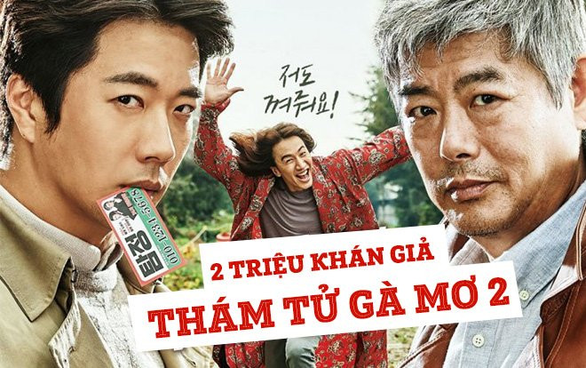 Vượt hai bom tấn Hollywood, ‘Thám tử gà mơ 2’ tiếp tục giữ vững ngôi đầu bảng tại Hàn Quốc tuần qua Ảnh 2
