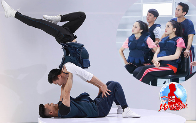 Sẽ ra sao nếu anh em Quốc Cơ - Quốc Nghiệp vừa mang thai vừa làm xiếc? Ảnh 2