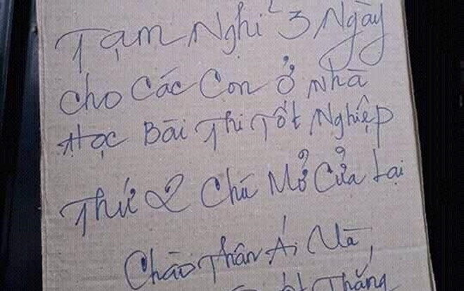 Chủ quán net 'có tâm nhất hệ mặt trời' treo biển tạm nghỉ 3 ngày để thí sinh ôn thi THPT Ảnh 2