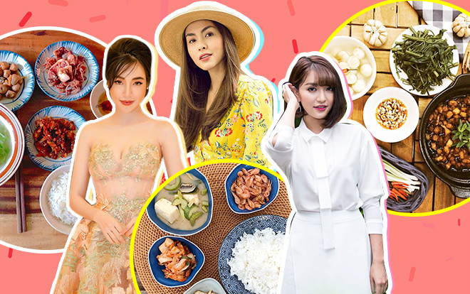 Các mỹ nhân Việt khiến chồng, người yêu sướng cả mắt lẫn miệng vì đã đẹp lại nấu ăn ngon Ảnh 2