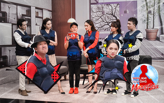 Fan bình chọn như vũ bão, Trường Giang - Hương Giang chiến thắng 'trọn gói' tập 5 Khi đàn ông mang bầu Ảnh 2