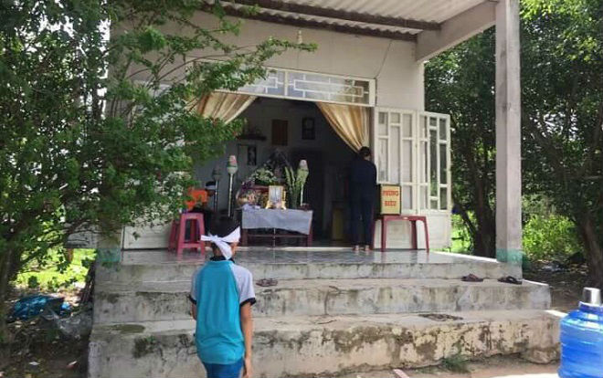 2 anh em họ đuối nước thương tâm tại hồ chứa tưới thanh long Ảnh 2