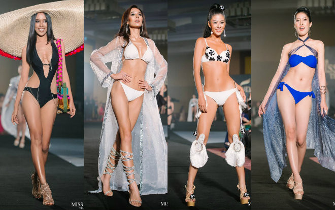 Thí sinh Hoa hậu Hòa bình Thái Lan diện áo tắm khoe đường cong 'bung lụa' hết cỡ trên sân khấu Ảnh 2