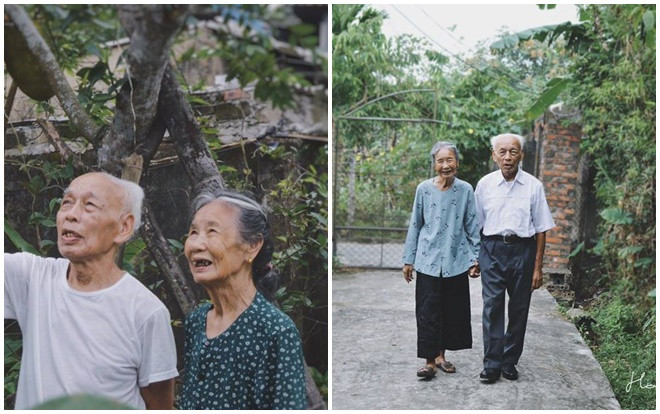 Bộ ảnh lãng mạn của ông bà U90 khiến dân mạng 'lụi tim', ganh tị vì quá tình cảm Ảnh 2